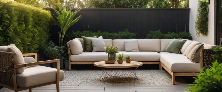 Housse étanche pour canapé extérieur : protégez votre mobilier efficacement